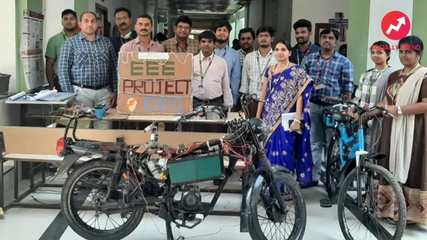 Electrical Bike With Wi-fi Charging Developed by College students of Ok L College