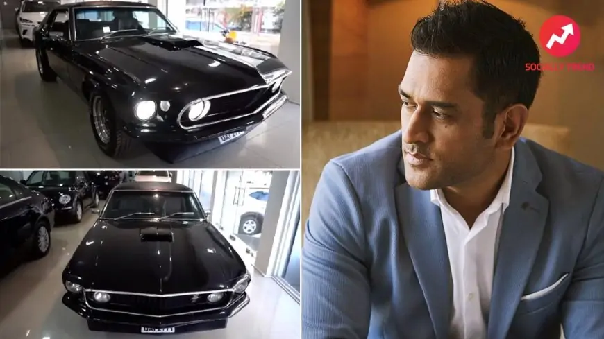 MS Dhoni Adds to His Car Collection by Getting a 1969 Ford Mustang, Check Post