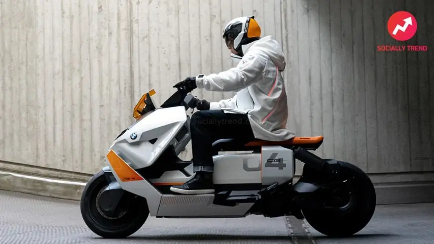 BMW CE 04 Electric Scooter With 130Km Range Unveiled, Check Features & Specifications Here