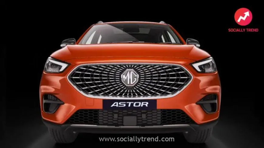 MG Astor Mid-Size SUV Unveiled, To Get Level 2 ADAS & In-Car AI Personal Assistance