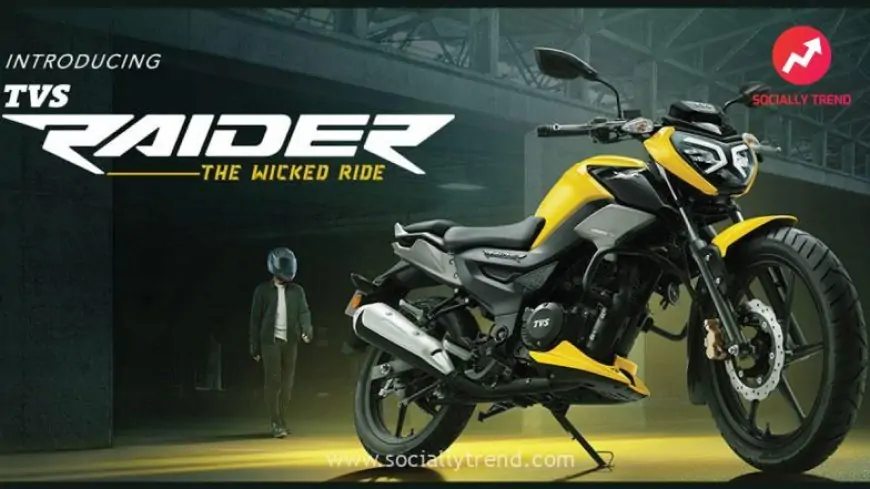 TVS Raider 125cc Motorcycle Launched in India Starting at Rs 77,500; Check Features & Specifications Here