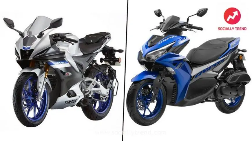 2021 Yamaha R15 V4, R15M & Aerox 155 Scooter Launched in India; Check Prices & Other Details Here