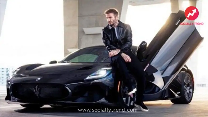 David Beckham and Maserati Centro Stile to Build the MC20 Fuoriserie Edition