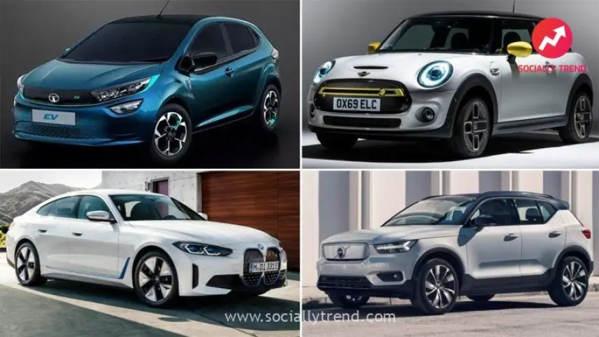 Electric Vehicles To Look Forward to in 2022; Tata Altroz EV, Mini Cooper SE, BMW i4 & More