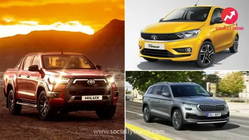 Upcoming Cars in India in 2022: Toyota Hilux, Tata Tiago CNG, Tigor CNG & More