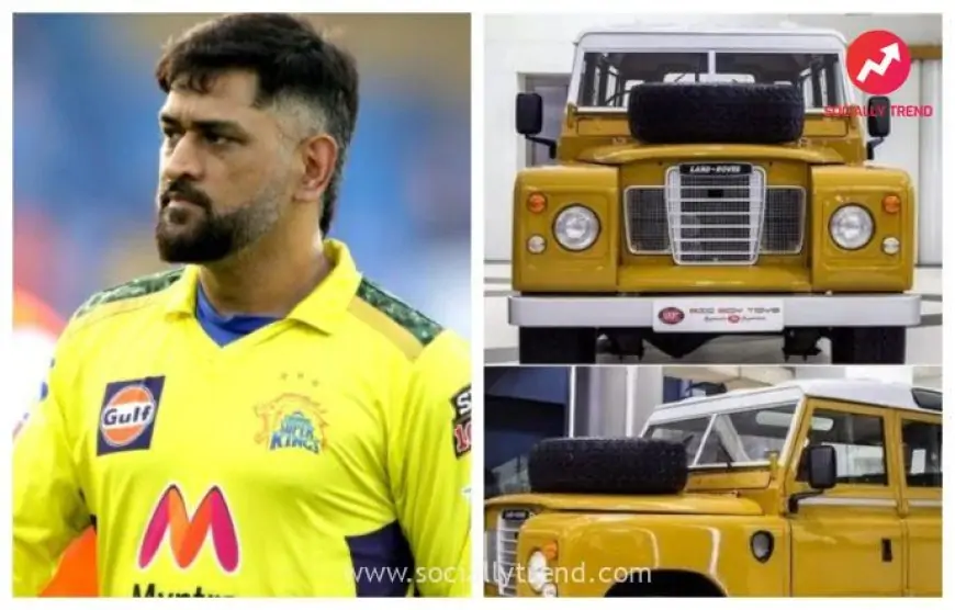 MS Dhoni Adds Vintage Land Rover Series 3 Station Wagon To His Impressive Car Collection, Buys Vehicle in Online Auction; See Pics