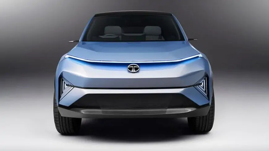 Tata Curvv Electric SUV Concept Breaks Cover in India; Launch Timeline, Images, Design & Other Details