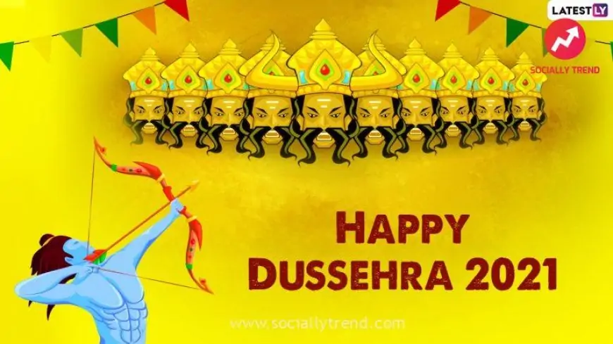Vijaya Dashami 2021 Wishes: President, PM Narendra Modi, Rahul Gandhi and Other Leaders Extend Greetings on Dussehra