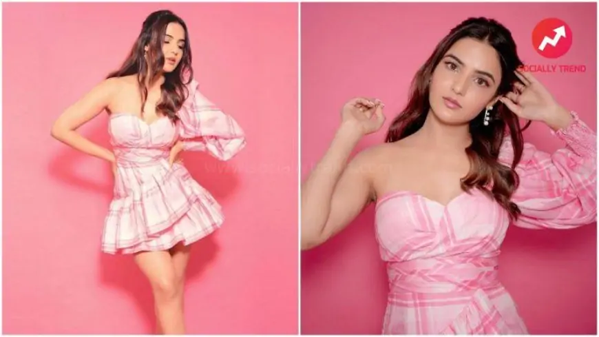 Jasmin Bhasin's Cute Outfit is Calling the Attention of All The 'Pinkaholics' (View Pics)