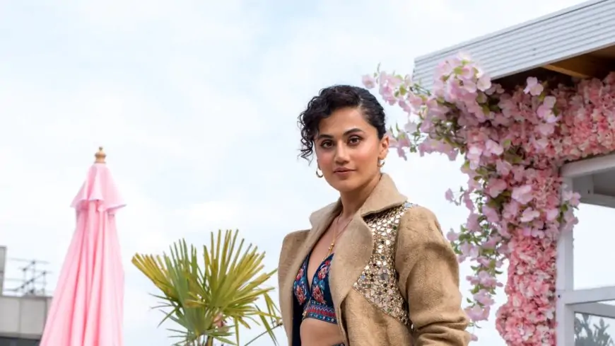Did You Know Taapsee Pannu’s Coat was Made from Gunny Bags?