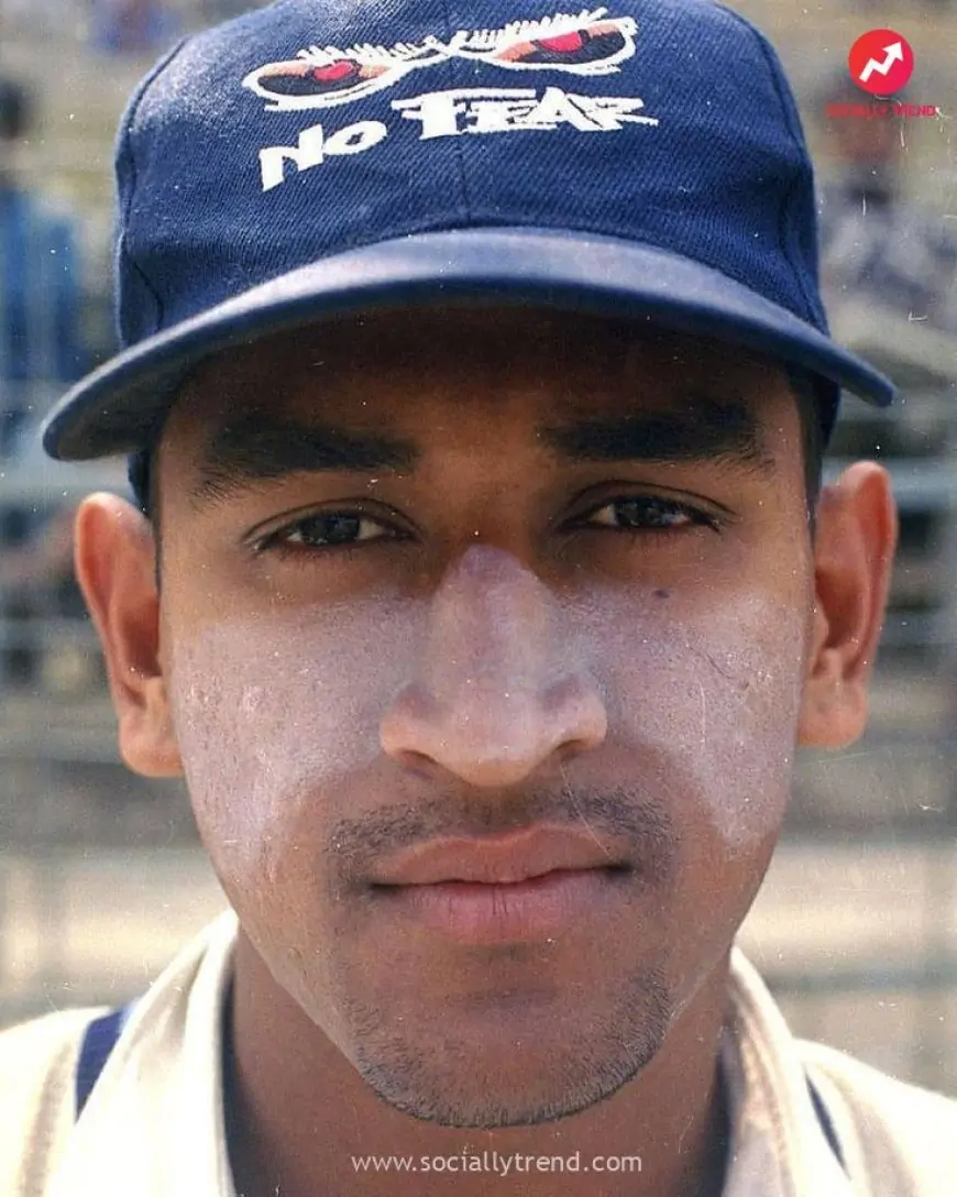 Young Dhoni Meme Template