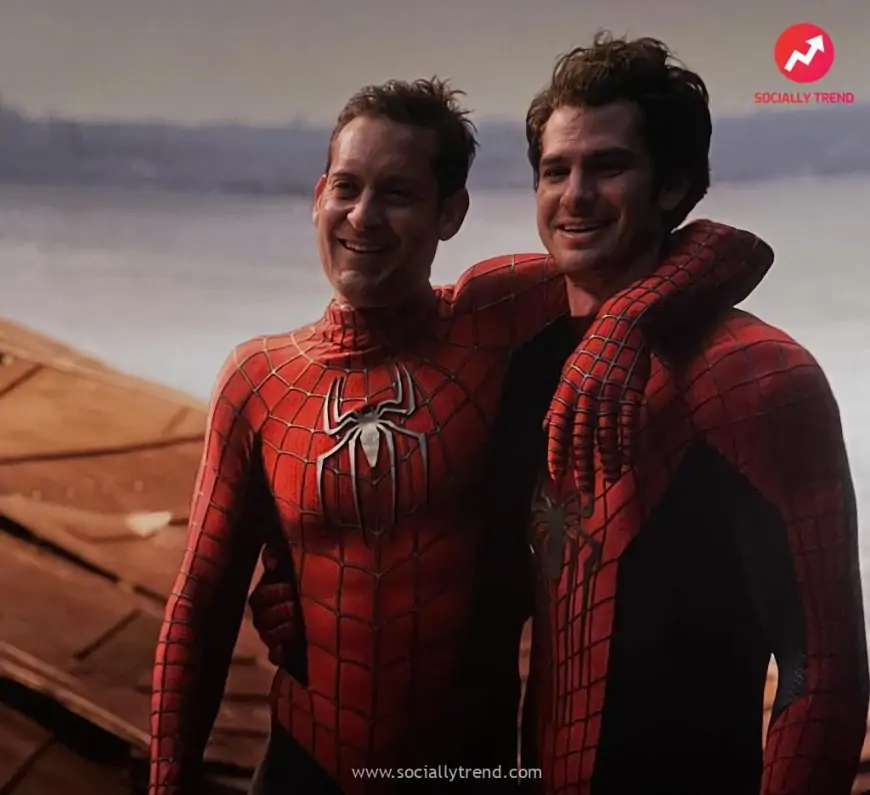 Tobey Maguire And Andrew Garfield In Spidar Man No Way Home