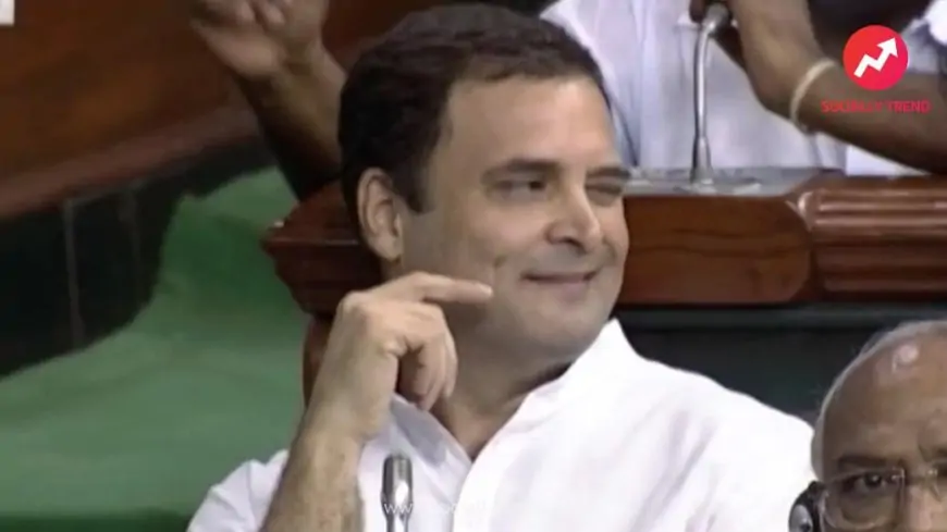 Rahul Gandhi Wink