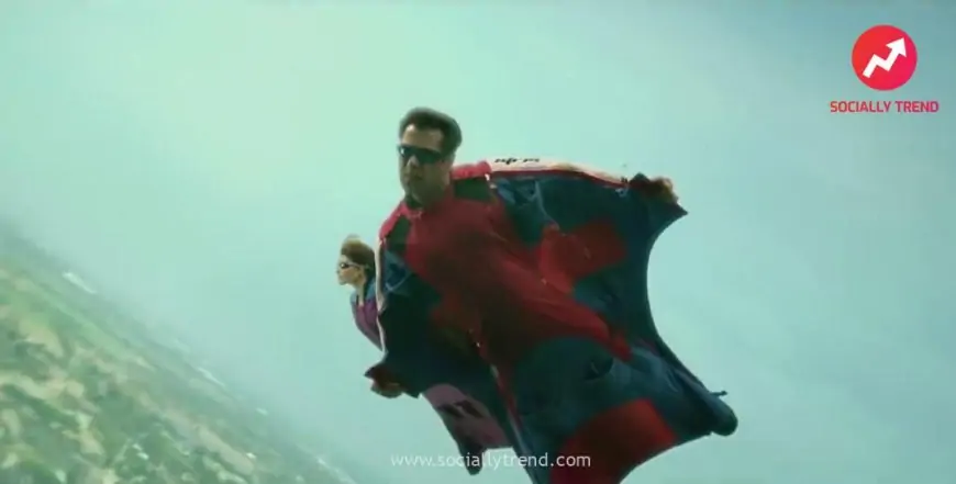 Salman Khan Flying