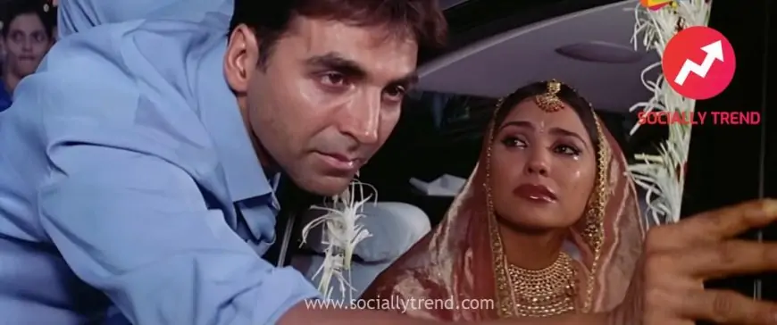 Akshay Kumar and the bride in tears