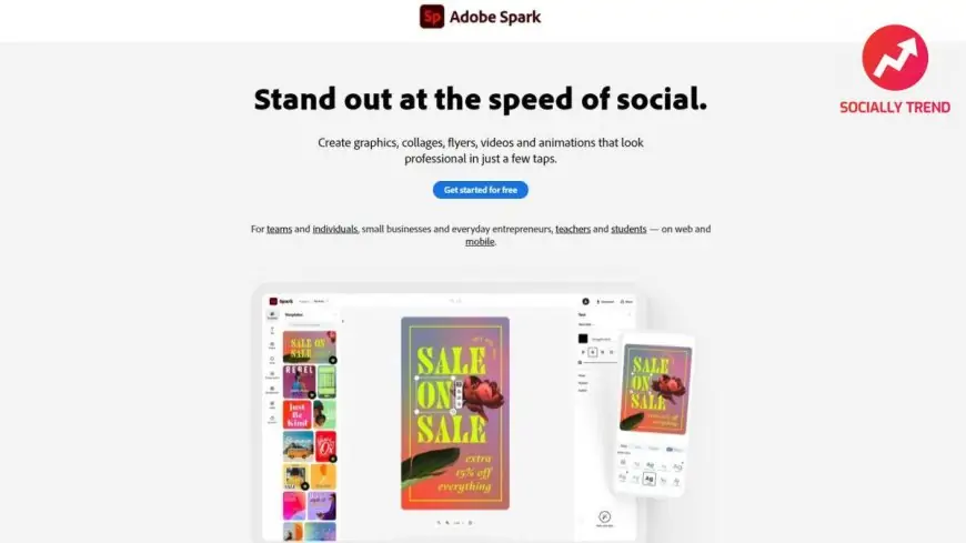 Adobe Spark review | SociallyTrend