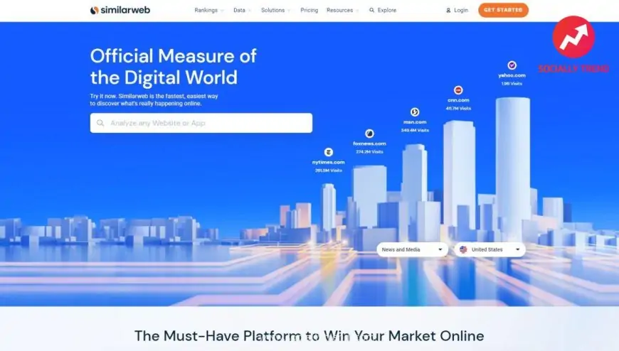 Similarweb web analytics tool review