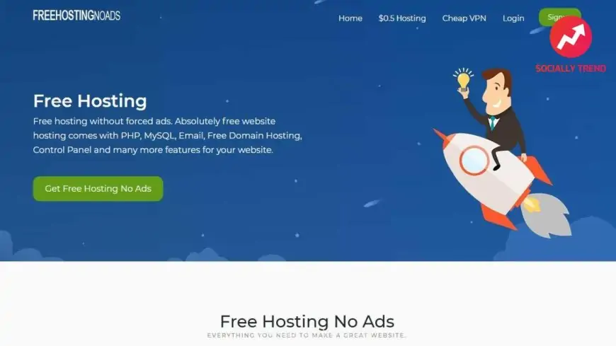 Free Hosting No Ads review