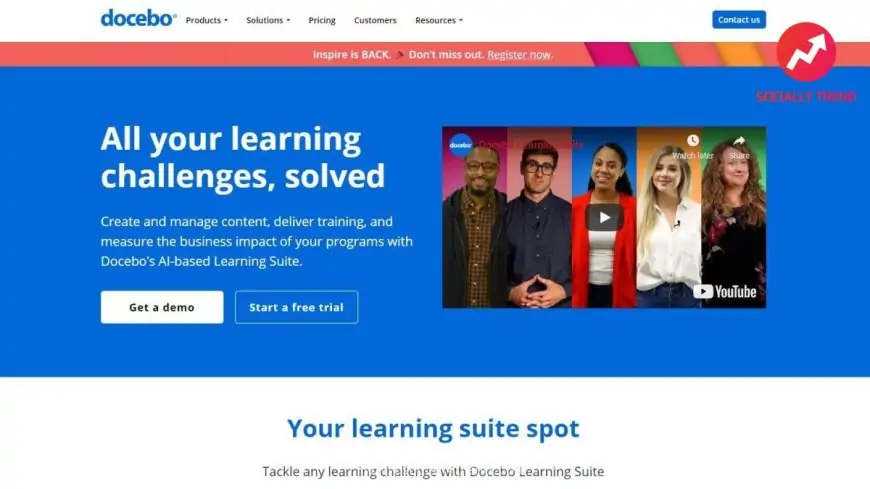 Docebo learning suite review | SociallyTrend