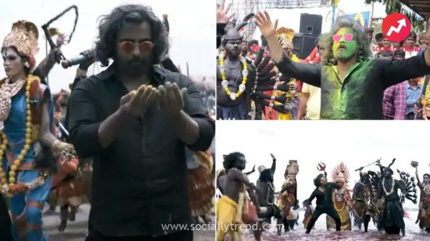 Mahaan Song Soorayaatam: Santhosh Narayanan Makes Vikram Dance to His Thappattam Beats! (Watch Video)