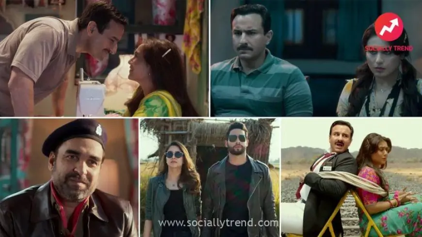 Bunty Aur Babli 2 Trailer: Saif Ali Khan–Rani Mukerji Are All Set To Battle With New Con Artists Siddhant Chaturvedi–Sharvari And It’s An Entertaining Ride! (Watch Video)