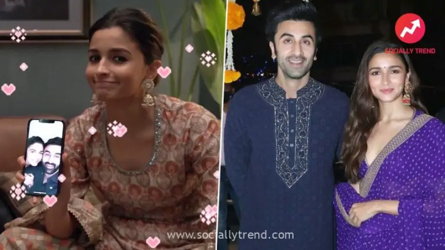 Alia Bhatt Shows Off Her Phone’s Screensaver and It Is None Other Than Her BF Ranbir Kapoor Featuring in It