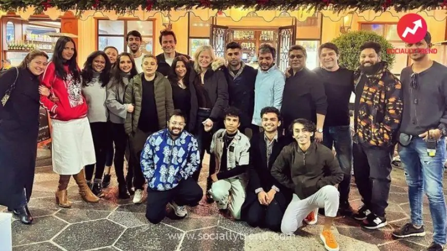 Arjun Mathur Poses With Made In Heaven Season 2 Team As They Wrap Up The France Schedule (View Pic)