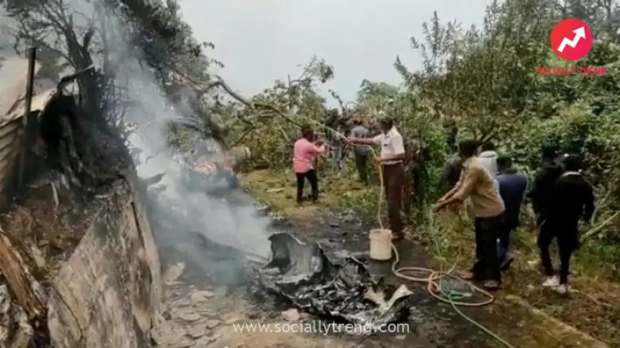 IAF Helicopter Crash: Identification of Two Officials Complete, Mortal Remains Released To Close Family Members
