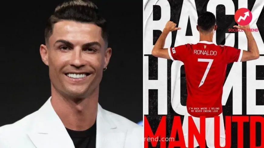 Cristiano Ronaldo Flaunts his Manchester United Jersey No 7 Ahead of the Premier League 2021–22 Match