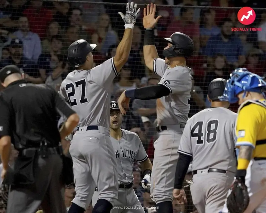 Yankees prime Red Sox 8-3, snap Boston’s 7-game win streak