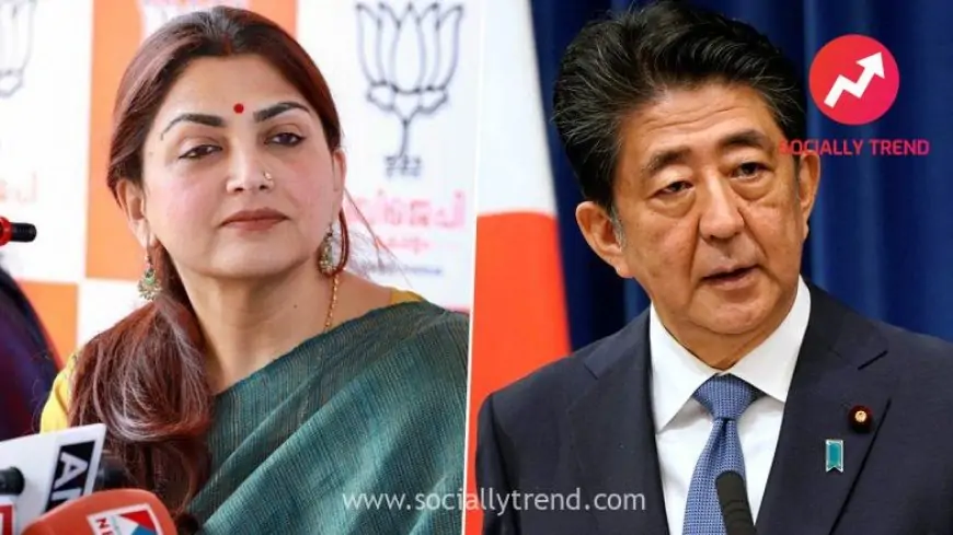 Shinzo Abe Assassinated: Actress-Politician Khushbu Sundar Condoles Tragic Demise Of Former Japanese Prime Minister
